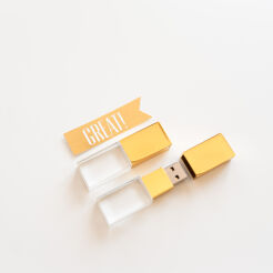Pendrive 3,0 16 GB Gold Crystal